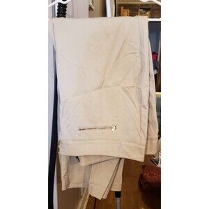 NWT - Alfani Woman -  Khakis with stretch - Gold Metal Detail